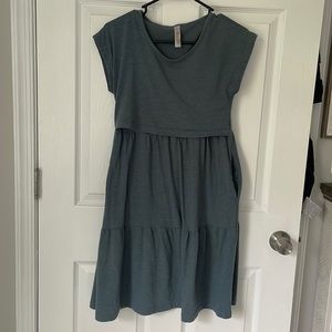 Nursing dress latched mama